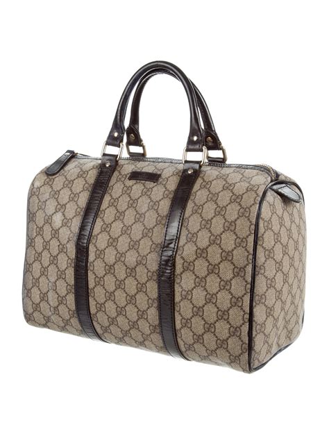 gucci joy boston bag silver|gucci boston bag used.